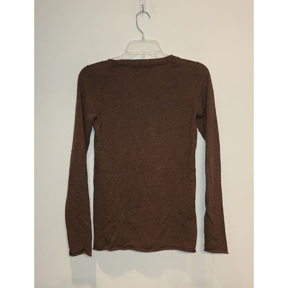 Limited brown v-neck sweater - xs - Picture 2 of 4